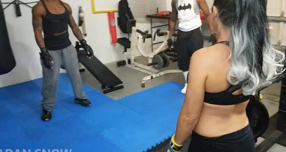 Bbc, Milf, Amateur jadan snow personal trainer auditions 2 gangbang