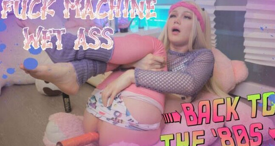 Creamy, Anal, Fucking Machines blondelashes19 80s fuck machine wet ass