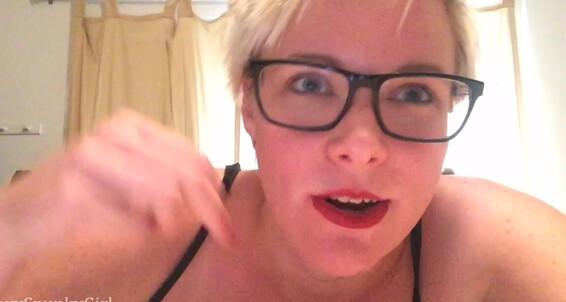 Dirty Talking, Eye Glasses, Spit Fetish, Spitting, Tongue Fetish sexyspunkygirl spunkys first spit fetish video ManyVids