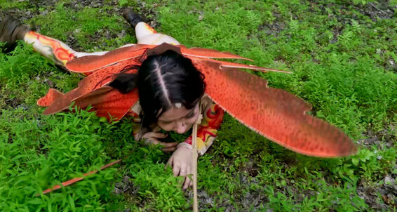 Domthenation Members Just A Little Anal Bug In The Grass With Submissive Masochist Lily