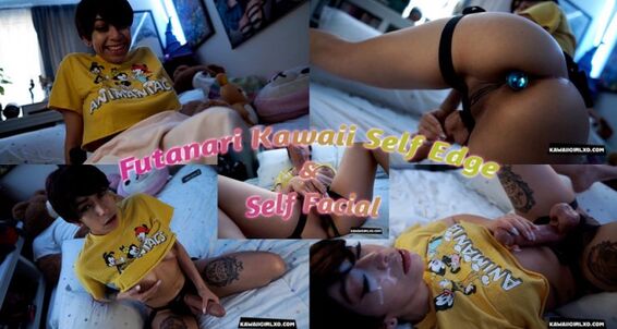 Cum Play,Futa,Futanari,Solo Female,Strap-On kawaii girl futanari kawaii self edge amp self facial ManyVids