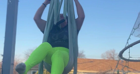 Xosashamonroe 2767360415 02 07 2023 Yoga Trapeze My Favorite Non Slutty Hobby