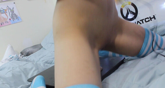 Gamer Girl, Cosplay, Asian, Dildo Fucking, Nerdy Girls korpsekitten mei rides a dildo and plays overwatch hd ManyVids