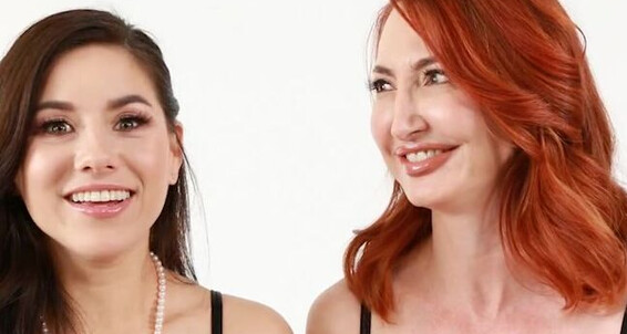 "Autumn Falls, Scarlett Sage, Shyla Jennings, Darcie Dolce, Jayden Cole, Serena Blair, Kendra James" All Girl, Redhead, Big Boobs Lesbian Performers Of The Year 2019 Elegant Angel