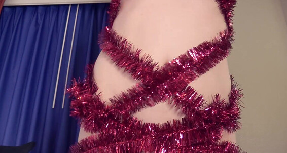 Bondage, Christmas, Orgasms, Petite, Solo Female lyra fae christmas reindeer games ManyVids