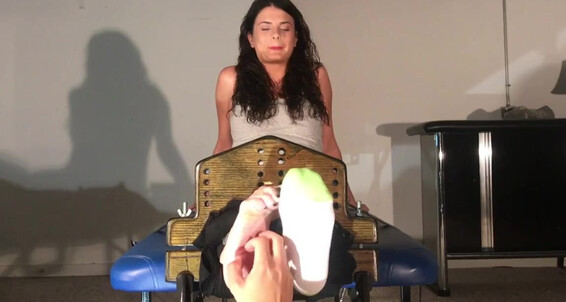 Devilsfootstool Onlyfans Blus First Time In The Stocks2