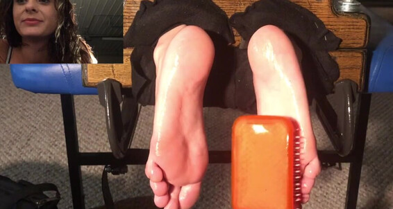 Devilsfootstool Onlyfans Blus First Time In The Stocks3