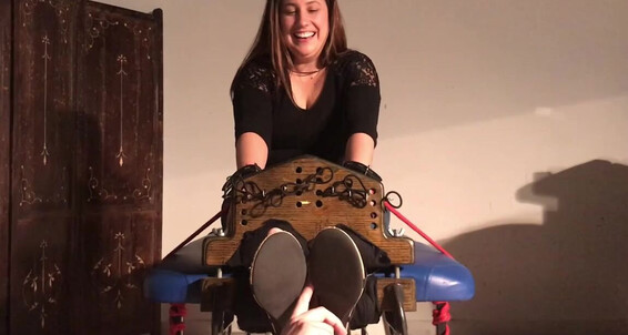 Devilsfootstool Onlyfans Elizabeth Kay First Time In The Stocks2