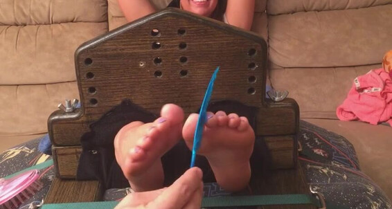 Devilsfootstool Onlyfans Shelbys First Time In The Stocks