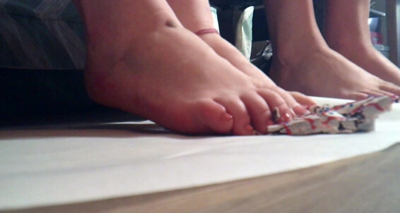 Barefoot, Feet, Food & Object Crush, Foot Fetish, Foot Play steph leen dual cake smash foot fetish ManyVids