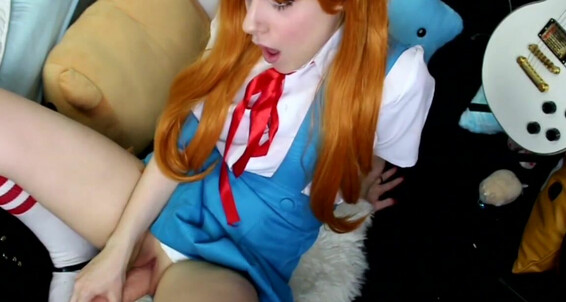 Anime, Blowjob, Dirty Talking, Role Play, Solo Female lana rain asuka convinces herself its just 4 money ManyVids