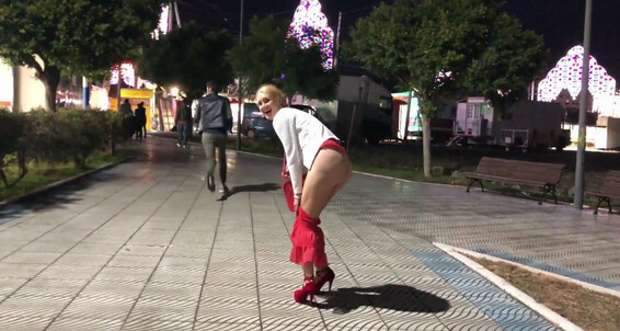 Embarrassed Naked Female, Embarrassment, Exhibitionism, High Heels, Public Flashing iviroses pantsing vid 8 pantsing ruined my party ManyVids