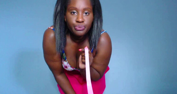 "UnfriendlyBlckHottie" collars / leashes, ebony female domination, femdom pov, pet play, slave men Are Pets manyvids