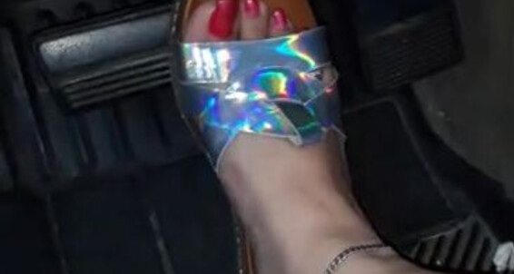 Nolove Justfeet Nicknamed Nolovejustfeet Onlyfans Im Loving These New Sandals And The Cherry Red Toes Really Poppin So Lets Go For A Ride And Get