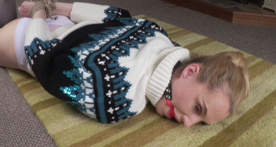 Sweater Fetish, Struggling, Bondage, Ballgagged, Gag Talk ariel anderssen rollneck master returns ManyVids