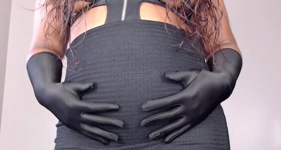 "UnfriendlyBlckHottie" breeding, ebony female domination, impregnation fantasy, pregnant, pussy denial A white boys Nightmare manyvids