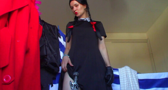 "Goddess Vanessa" ballbusting, clothes destruction / burning, embarrassed naked female, executrix, pov fighting Punch Heel WEDNESDAY ENF Fight Manyvids