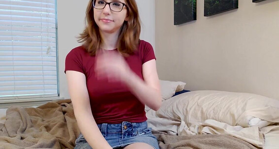 JOI, Miniskirts, Panty Fetish, T-Shirts and Panties, Upskirt charlottehazey hey stop looking up my skirt joi ManyVids