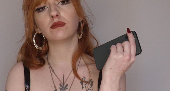 "Ellie Haze" blackmail fantasy, humiliation, role play, sfw, verbal hardcore humiliation, verbal humiliation Blackmailed into locking your cock Manyvids