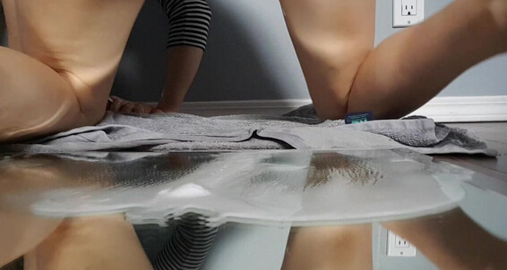"Hazel Simone" masturbation, orgasms, pussy shaving, wet & messy, mirror Pussy Shaving SHAKING Orgasm Manyvids