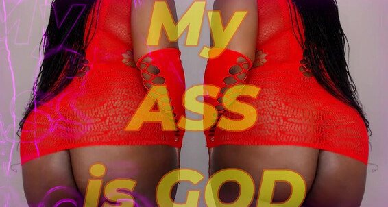 "UnfriendlyBlckHottie" ass humiliation, ebony ass worship, ebony female domination, mesmerize, verbal humiliation Big Ass Spell Mean Manyvids