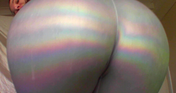 "Goddess Vanessa" ass worship, femdom pov, jerk off instruction, mesmerize, yoga pants Weak For Mesmer Silver Ass JOI Manyvids