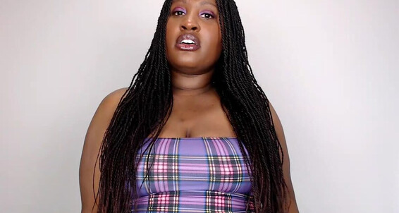 "UnfriendlyBlckHottie" arrogant woman, brat girls, ebony female domination, masturbation encouragement, sensual domination Jerk To My Arrogance Manyvids
