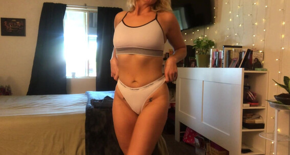 "Paula1817" amateur, blonde, jeans fetish, sfw, solo female, thong fetish Thong Thursday jeans vid Manyvids