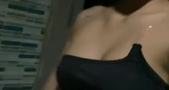 "EmmaThai" asian, bikini, publicoutdoor, swimming, teens18plus Naughty Public Teasing In Sexy Black Swimsuit Manyvids