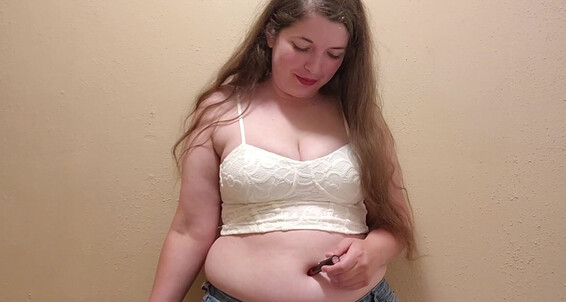 Lisa Asmr gets a special treat in OnlyFans Video Lipstick Bellybutton Asmr Custom