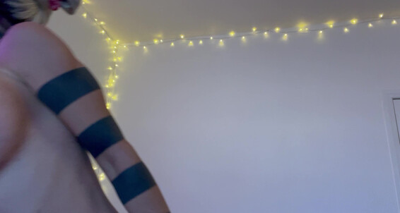 KatoPunk's Big Boobs Get a Fulfillment in Solofemale Fetish Food Porn