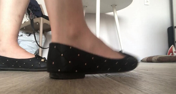 Watch Kathrynne Feetgoddess dominate & humiliate onlyfans in Onlyfans Video Ballet Flats