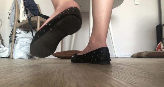 Watch Kathrynne Feetgoddess dominate & humiliate onlyfans in Onlyfans Video Ballet Flats