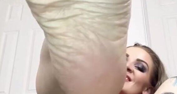 MissWhitneymorgan: Femdom mistress dominates onlyfans with bare soles