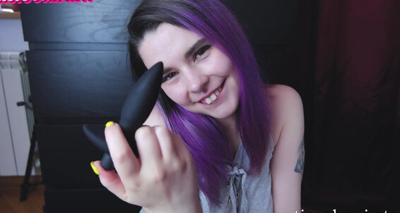 Anal Play, BBC, Butt Plug, Dildo Fucking, Teens (18+) cutiecabani vibratory plug for my ass and bbc dildo ManyVids