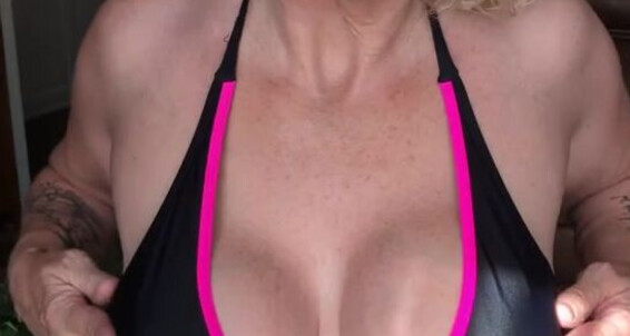 Stormi Fontaine caught teasing herself in a private video - OnlyFans video caught in the act!