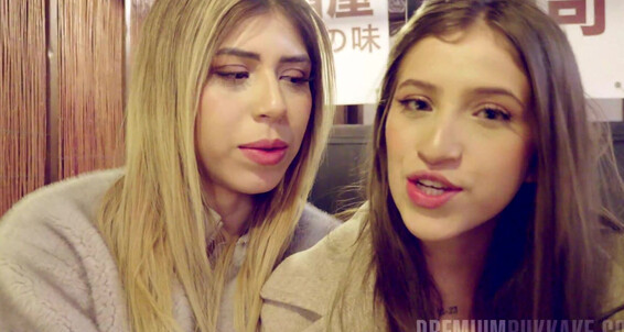 Interview with Molly and Sofia Smithx: A wild gangbang with cumshots, blowjobs, and siterips!