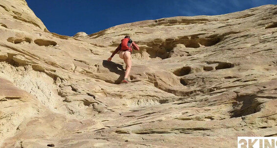 The3kins goes wild in nature with exhibitionism and outdoor sex