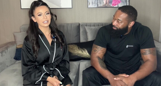 Interracial interview with Kikiklout before the orgy - Jameshardon007 gets down and dirty with her submissive sluts