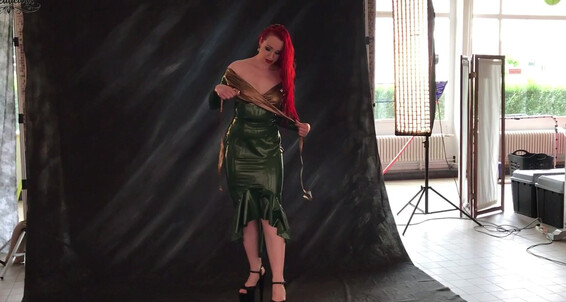 Watch FetiliciousFans dominate a slave in high heels and boots in POV fetish shoot