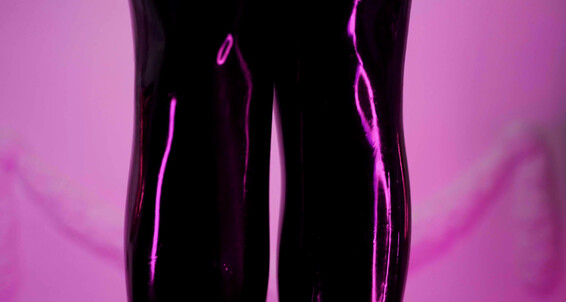 ASMR, Big Boobs, Latex, Liquid Latex, Oil teasing-sounds-of-a-latex-catsuit ManyVids