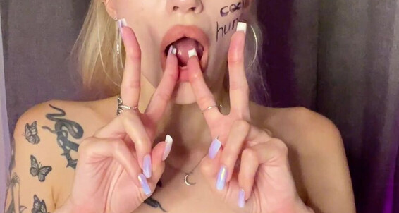 Molly Mi's Big Tits and Blonde Hair Get a Hot Solofematic Training Session