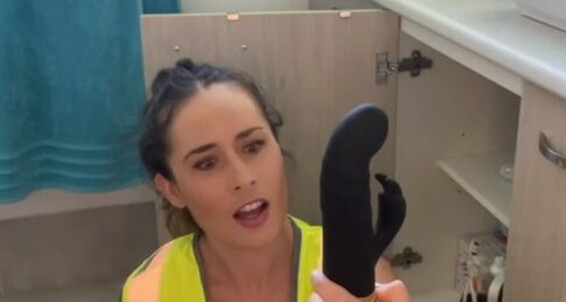 Dildos, Dirty Talking, Funny, Humor, Role Play plumber-tash-found-the-problem ManyVids