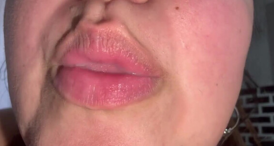 Watch my domination skills as I take control of your mouth with my feet and lips