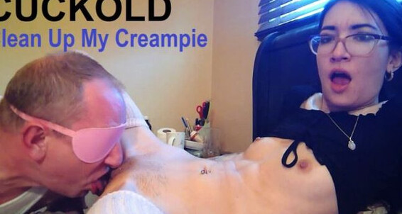 Cum Eating Instruction, Pussy Eating, Cuckolding liz lovejoy cuckold eats creampie pussy eating cei