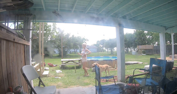 Hollyhotwife Omg I Just Found The Gopro Vid From When The Contractors Were Here Building The New Decks