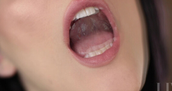 ASMR, Eye Contact, Cum In Mouth, Mesmerize, Mouth Fetish livroyale cum in my mouth ManyVids