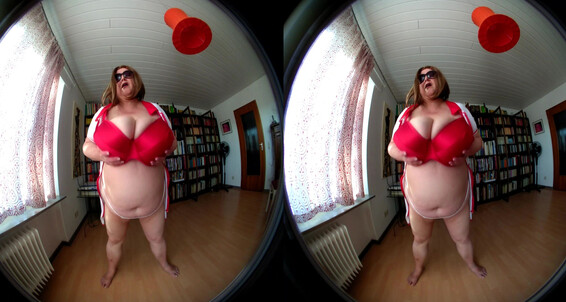Big Tits, BBW, Big Boobs, Nurse Play, Virtual Reality maja magic vr180 3d busty nurse strip with maja ManyVids