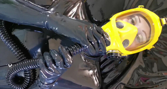 Vickydevika I Just Received A New Gas Mask So I Got Comfortable And Tried It On For The First Time