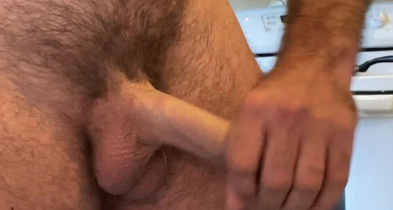 Funmrsmith Jerking Off In The Kitchen An Licking Some Cum Off My Fingers